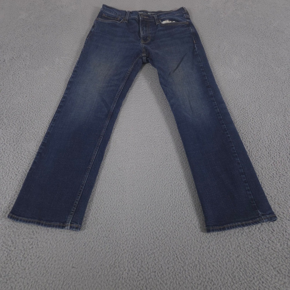Old Navy Jeans Mens 31x30 Blue Loose Straight Leg Stretch Denim Classic